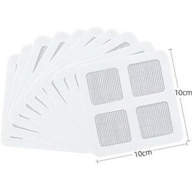 Resim Büro Ev Ofis Yazlık İçin 40adet 10x10cm Tül Sineklik Yaması Seti 