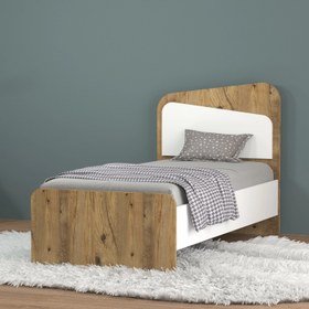 Resim Garaj Home Öykü Tek Kişilik Karyola 90x190 cm Atlas Çam 