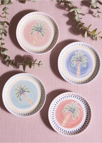 Resim The Mia Italian Summer Sosluk Çerezlik 4lü Set 10 Cm Çok Renkli 