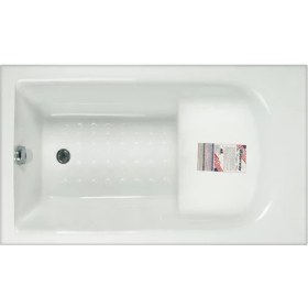 Resim Memphis Oturmalı Mini Dikdörtgen Küvet 130x70, H43 (Gövde + Metal Ayak + Ön-yan Panel) 