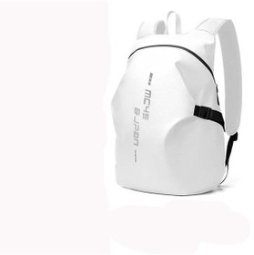 Resim Motosiklet Sırt Çantası Büyük Kapasiteli Sırt Çantası Beyaz 8071 