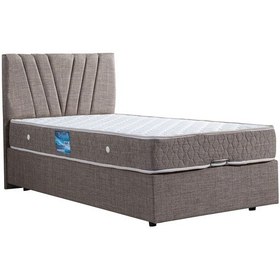 Resim Setaymobilya Baza, Fersa Tek Kişilik Baza + Başlık + Ortho Soft Yatak Seti 