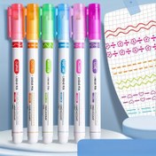 Resim 6 Paket Çiçekli Rulo Kalem Orta Uçlu, Hızlı Kuruyan Mürekkep, İnce Çizgiler ve Eğriler - Not Alma, Renk Verme, Günlük Defter İçin Canlı Renkler - Dayanıklı Plastik, Öğrenciler ve Profesyoneller İçin İdeal, Not Alma Kalemleri | Eğlenceli Tasarım | Plastik Yapı, Kalem Seti 