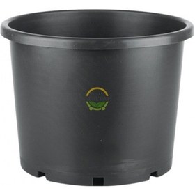 Resim 10 Adet Basık Üretim Saksı 17,5 Litre 