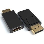 Resim Display Hdmi Çevirici Displayport To Hdmi Adaptör Display In Vga Out Dp Vga Display Erkek Hdmı Dişi 