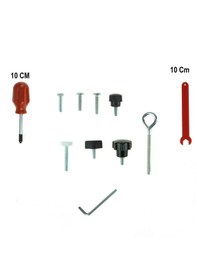 Resim Montessori Ahşap Metal Tamir Seti Eğitici Motor Gelişim Oyuncağı 