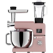 Resim Yasomi 1511BML Led Ekranlı Kıyma Çekme Aparatlı Blender Pembe Stand Mikser Mutfak Şefi 