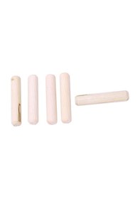 Resim 100 Paket Ahşap Dübel Pimleri Ahşap Fırın Kurutulmuş Yivli Ve Eğimli 