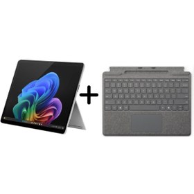 Resim Microsoft Surface Pro Copilot+ PC (11. Sürüm) ZHX-00001 - 13\ Touch - Snapdragon X Plus – 16GB Ram – 256 GB SSD – Win11H – 1 Yıl Garanti + Klavye 