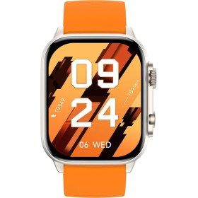 Resim Delixa Zcwatch V1223 Amoled 4.9 cm Hd, Bt Call, Asistan &sağlık Yaşam Koçu, Gps Akıllı Saat (Turuncu) 