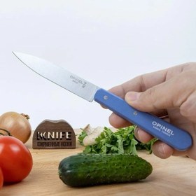 Resim Opinel Mavi Mutfak Bıçağı 10 cm No:112 