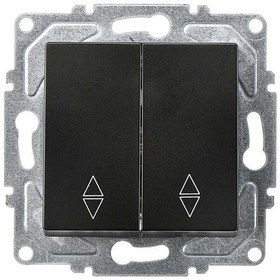 Resim Eqona Radius Neoline Komütatör Vavien, Metalik Siyah Mekanizma + Tuşkapak 