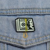 Resim Minimalist Enamel Pin - Nakit Broş, Arkadaş ve Ortaklar için Hediyeler 