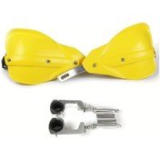 Resim Cloudstore Sarı Dirt Bike Motorcycle Hand Guards Universal 7/8" 22mm 1 1/8" 28mm Atv Quad Scooter 