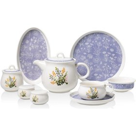 Resim Korkmaz Aşiyan Collection 30 Parça Kahvaltı Takımı A8722 Çok Renkli 