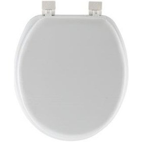 Resim Softy Comfort Lüks Süngerli Klozet Kapağı Beyaz 