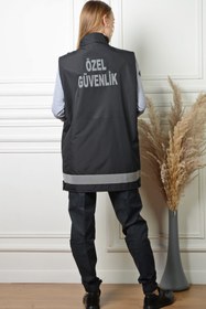 Resim ModaCanel Moda Canel Kadın Yeni Tip Güvenlik Tesettür Uzun Yelek 