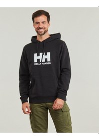 Resim Helly Hansen Hh Logo 2.0 Kapişonlu Erkek Sweatshirt Hha.30394.949 001 