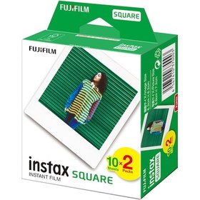 Resim Fujifilm Instax SQ1 Terracotta Fotoğraf Makinesi + 20'li Kare Film + Pleksi Çerçeve 