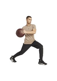 Resim Adidas D4t Tee Erkek Spor Tişört - Jx1169 Kahverengi 