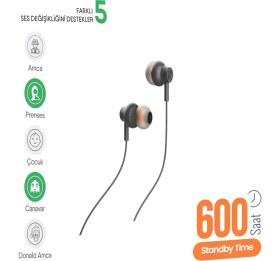 Resim Lucatech Turco Boyundan Askılı Bluetooth Kulaklık — Xiaomi 13 / 13T Pro / 12S (600 Saat Net Ses & Süre) 
