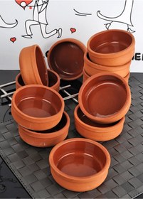 Resim Toprak Güveç Seti 4'lü 