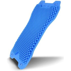 Resim Silikon Bel Sırt Desteği Yastığı Yaz Nefes Alabilen Sırt Desteği - Mavi 