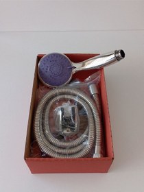 Resim Örgülü Duş Seti Krom 