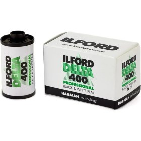Resim Ilford Delta 400 36 Pozluk Siyah Beyaz Negatif Film (Skt: 11-2022) 