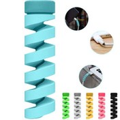 Resim Şarj Kablo Koruyucu Silikon Spiral 8Li Paket 