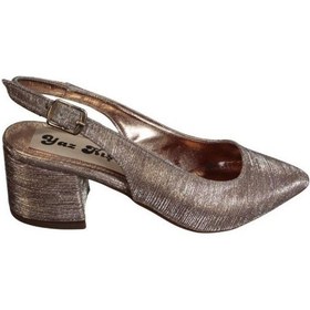 Resim Yazkış Kadın 6 CM Topuklu Abiye Ayakkabı 001 