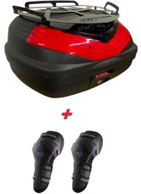 Resim WOGEN WG39 BASİC METAL BAGAJLI ÇANTA (SİYAH) + KARBON DİZLİK HEDİYELİ 