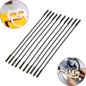 Resim Kafenn Einhell Tc-Ss 405 E Uyumlu Tezgah Dekupaj Kıl Testere Bıçak Kaba Diş 10 Parça 