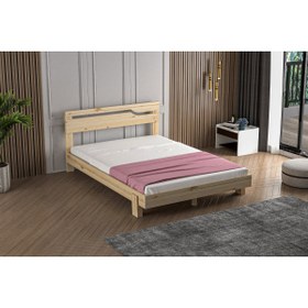 Resim Felix Model Masif Çam Ahşap Karyola 