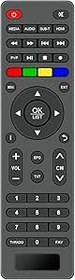 Resim AULCMEET Uzaktan kumanda, XORO Twin DVB-C/DVB-T2 HD alıcı HRT 8730 8729 HRT 8770 8772 HRK 7670 7622 HRM 7670 için uygun uzaktan kumandayı değiştirin 