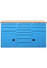 Resim 13 Çekmeceli Dolaplı Çalışma Tezgahı 1850x650x1944 Mm 