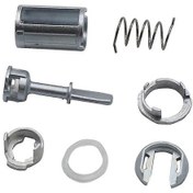 Resim Araba Kapı Kilidi Silindiri Tamir Takımı - A6 Allroad C5 S6 Rs6 Golf Iv Transporter T5 1u0837167 1u083 Gümüş 