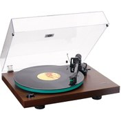 Resim Lenco LBT-225WA Retro Bluetoothlu Pikap Plak Çalar Kahverengi 