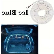 Resim Trendooze Turcoshop11 157.48 İnç 12v Esnek Silikon Şerit Led Kasa Aydınlatma Ice Blue 
