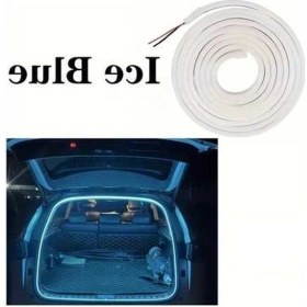 Resim Trendooze Turcoshop11 157.48 İnç 12v Esnek Silikon Şerit Led Kasa Aydınlatma Ice Blue 