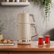 Resim Tea Style Çay Makinesi - Krem Aryıldız