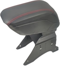 Resim Katlanabilir Kolçak Siyah-kırmızı Dikişli / Icko68-sk 