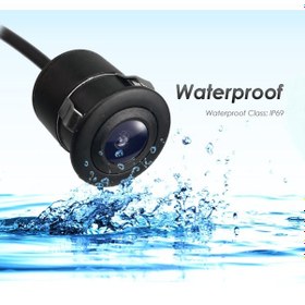 Resim Audiomax Geri Vites Görüş Kamerası hd Mesafe Çizgili 5 Mt Kablo N11.121 