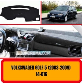 Resim VOLKSWAGEN GOLF5 2003-2009 ÖN GÖĞÜS / PANEL / TORPİDO KORUMASI - KILIFI - HALISI 