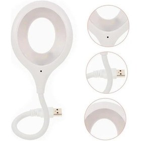 Resim Powermaster Portatif Akrobatik 20 Smd Ledli Usb Gece Kitap Okuma Çalışma Lambası Powerbank Uyumlu 