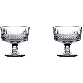 Resim Paşabahçe 51749 Elysia Ayaklı Dondurmalık Kase 2 Li Şeffaf 