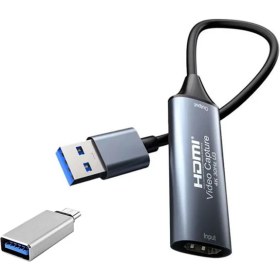 Resim Leonpro Hdmı To USB 3.0 -Type C Capture Kart 4K Hd Video Yakalama Kartı 4K 1080P 