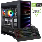Resim Excalibur E75H.124F-BV60X-0HC i5 12400F 16 GB RAM 500 GB NVMe SSD Gen4 12 GB RTX 3060 FreeDOS Oyun Bilgisayarı Casper