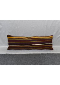 Resim Zehra Abla Halı Yeni El Dokuma Dekoratif Lumbar Kilim Kırlent Yastık Kılıfı 6210 