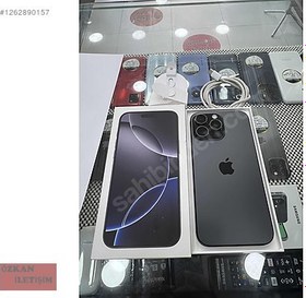 Resim Apple iPhone 16 Pro Max İkinci El TR | 256 GB | Siyah 
